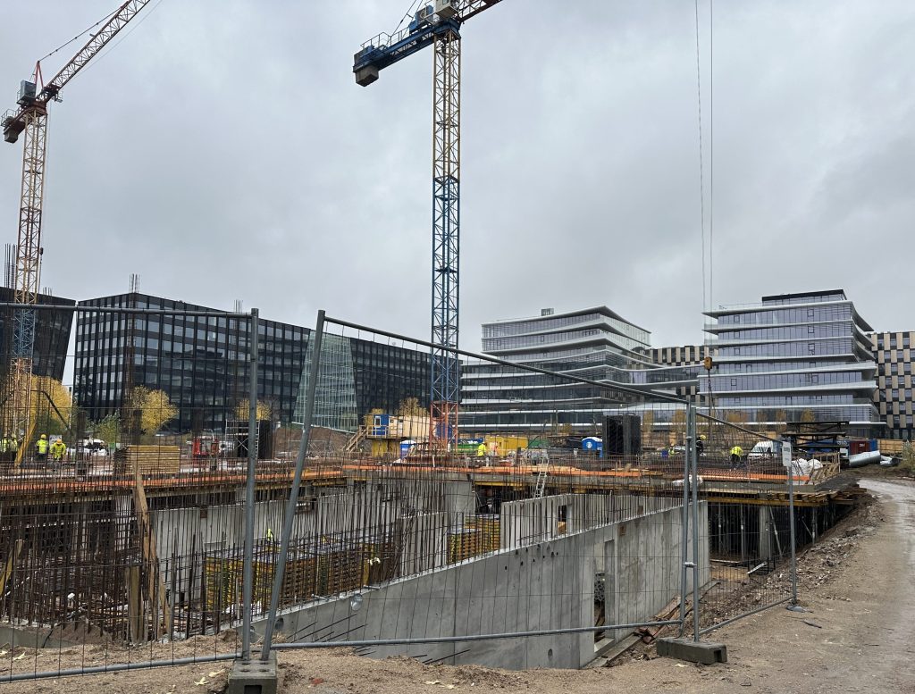 Business Stadium 5 (Rinktinės g. 3) - Verslo centras - statybų nuotraukos