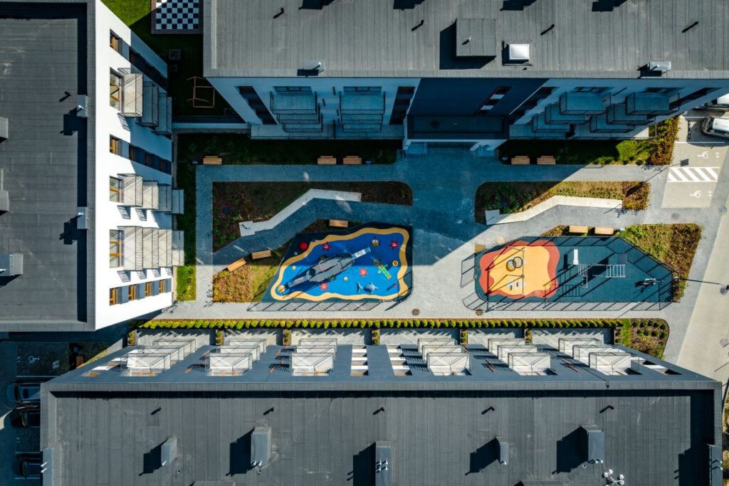 Riverland 2 etapas (Lazdynėlių g. 67, 69, 71, 73, 79, 81, 83) - Korterelamu - ehituse fotod