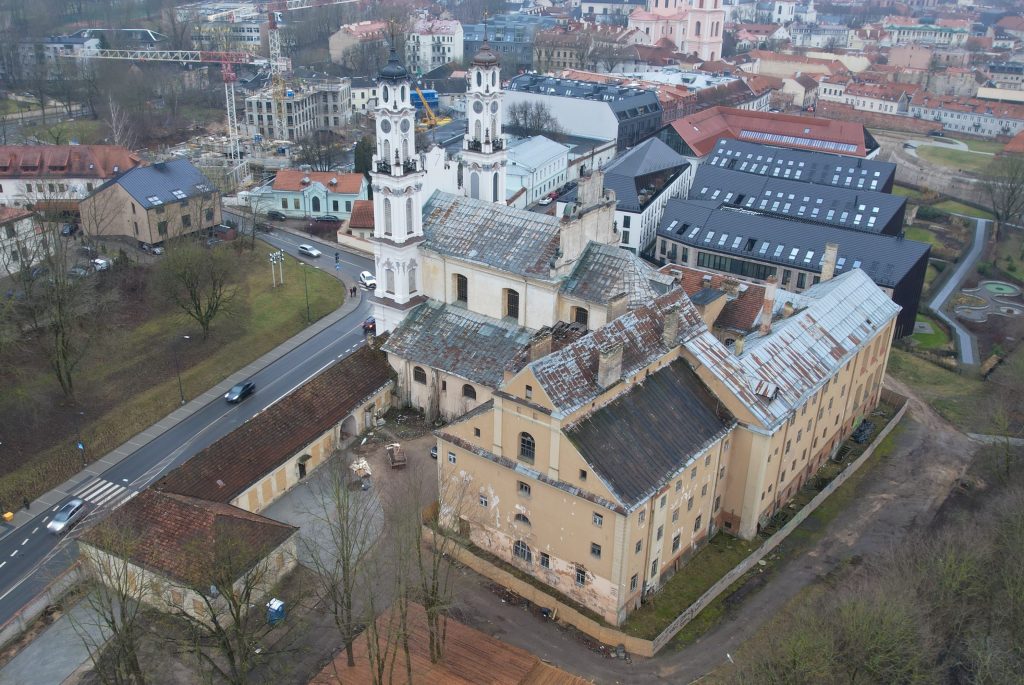 Piligrimų namai Misionierių (Subačiaus g. 26) - Cultural center, Hotel - construction photos