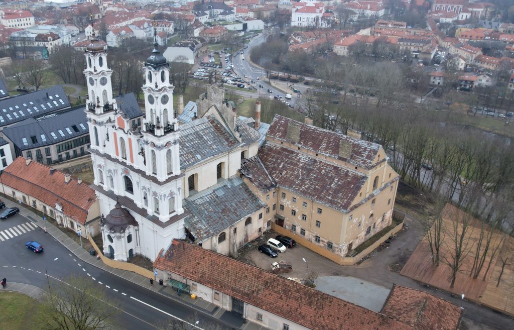Piligrimų namai Misionierių (Subačiaus g. 26) - Cultural center, Hotel - construction photos