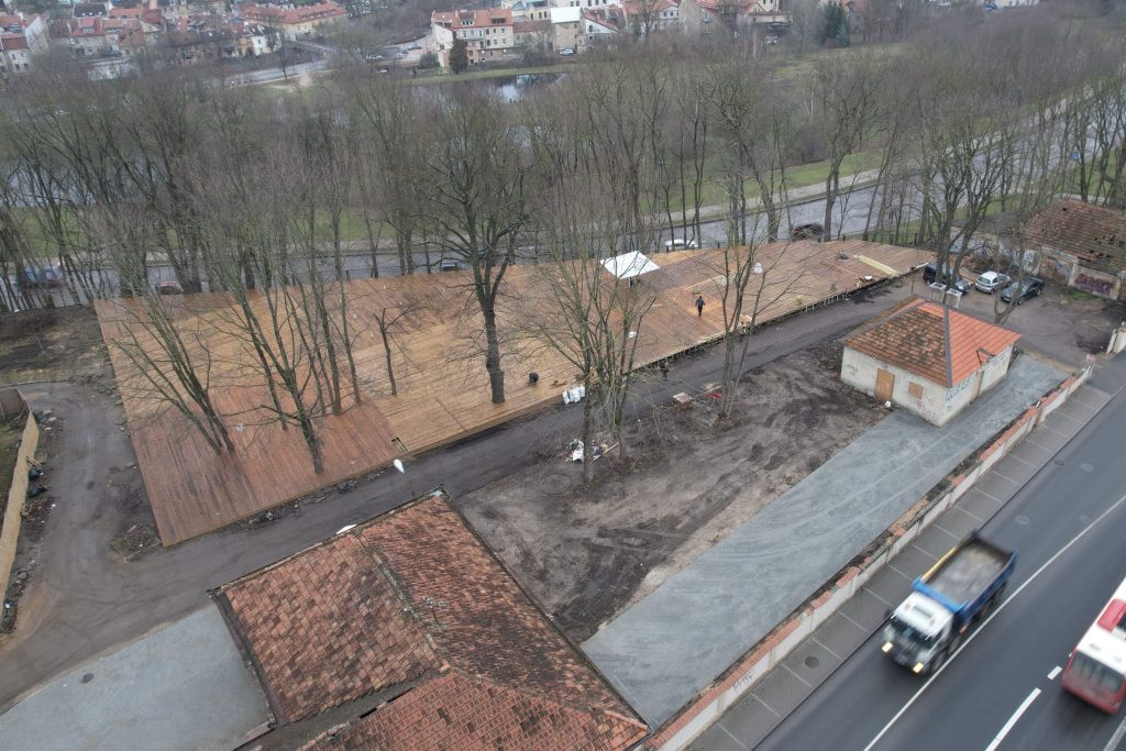 Piligrimų namai Misionierių (Subačiaus g. 26) - Cultural center, Hotel - construction photos