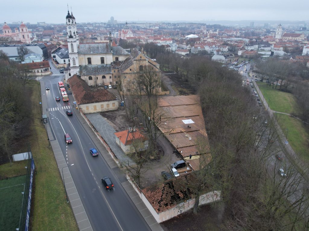 Piligrimų namai Misionierių (Subačiaus g. 26) - Cultural center, Hotel - construction photos