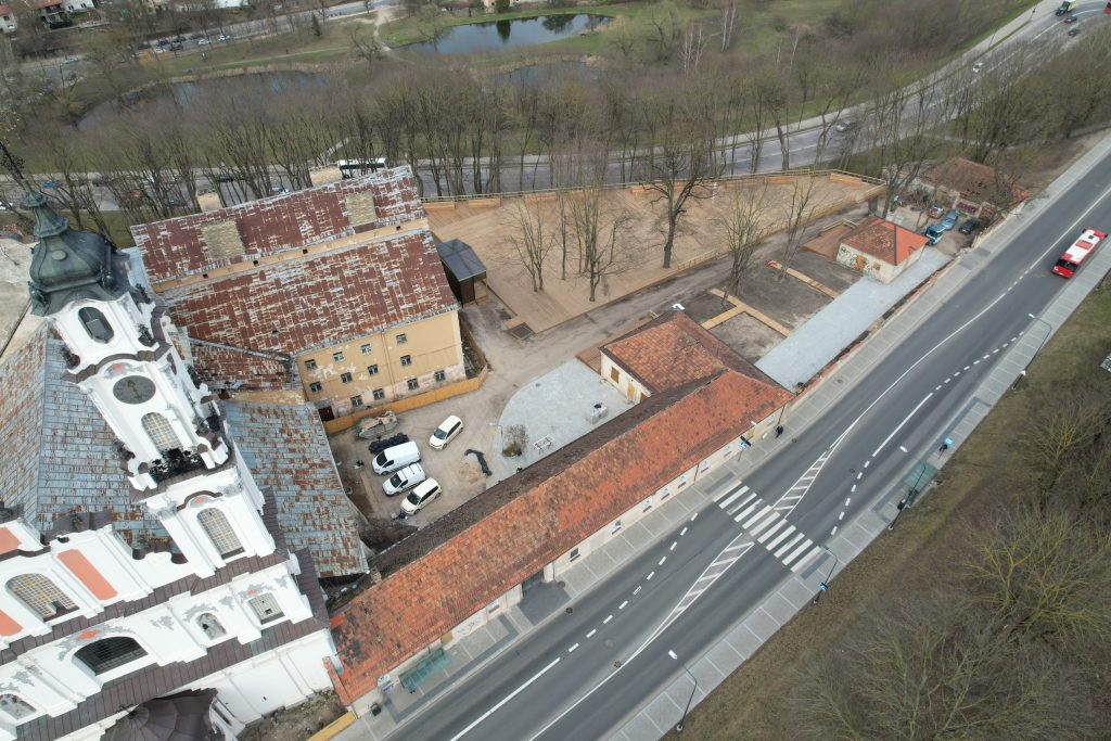 Piligrimų namai Misionierių (Subačiaus g. 26) - Cultural center, Hotel - construction photos