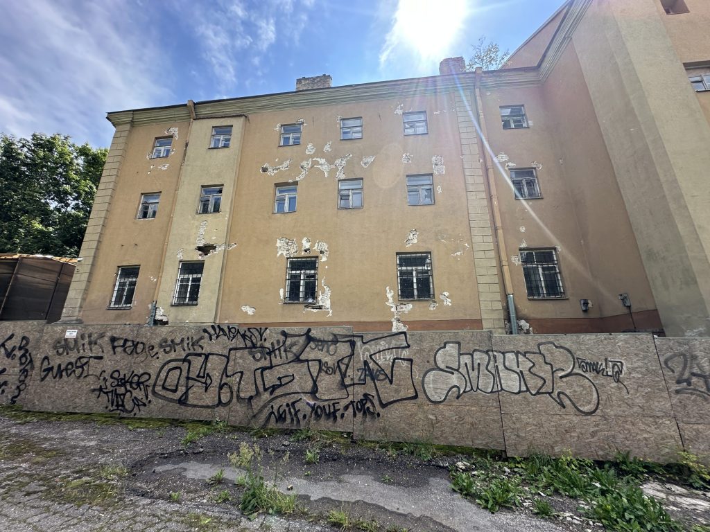 Piligrimų namai Misionierių (Subačiaus g. 26) - Cultural center, Hotel - construction photos