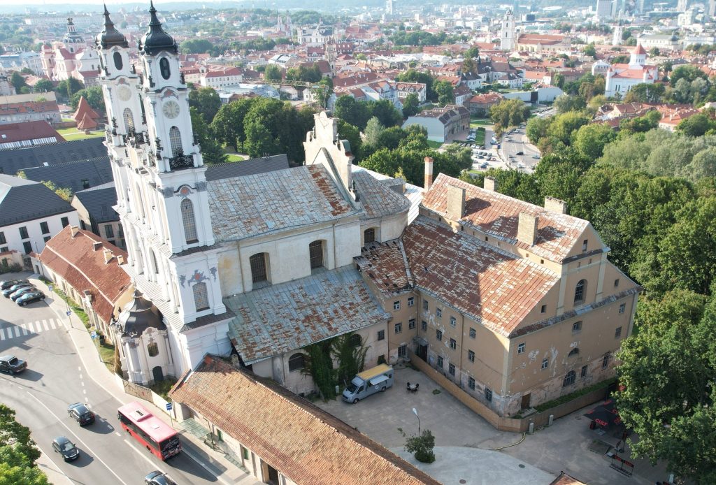 Piligrimų namai Misionierių (Subačiaus g. 26) - Cultural center, Hotel - construction photos