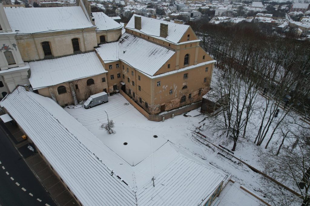 Piligrimų namai Misionierių (Subačiaus g. 26) - Cultural center, Hotel - construction photos