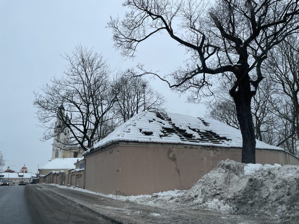 Piligrimų namai Misionierių (Subačiaus g. 26) - Cultural center, Hotel - construction photos