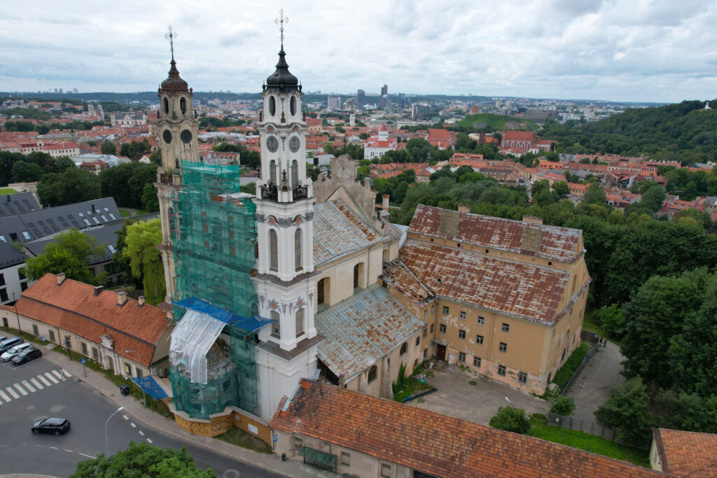 Piligrimų namai Misionierių (Subačiaus g. 26) - Cultural center, Hotel - construction photos