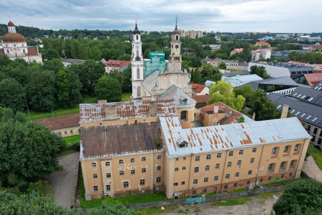 Piligrimų namai Misionierių (Subačiaus g. 26) - Cultural center, Hotel - construction photos