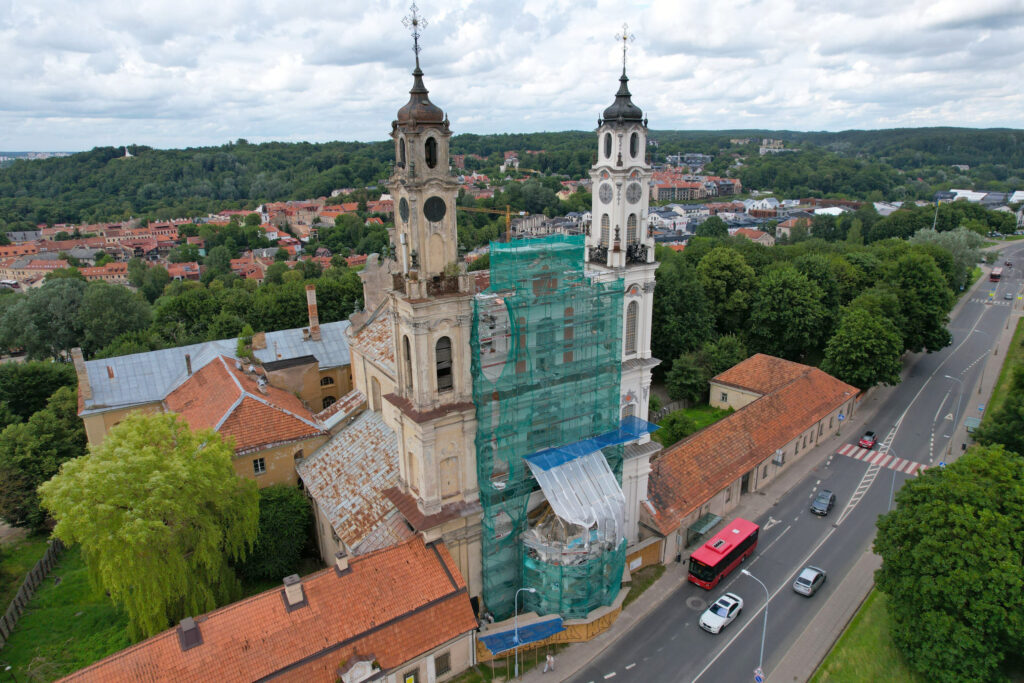 Piligrimų namai Misionierių (Subačiaus g. 26) - Cultural center, Hotel - construction photos