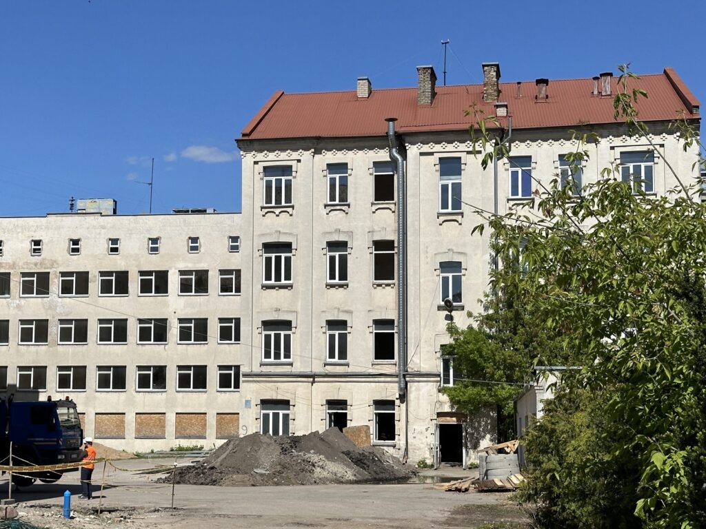 Radvilų valda Tilto g. 9 (Tilto g. 9) - Daudzdzīvokļu nams - būvdarbu attēli