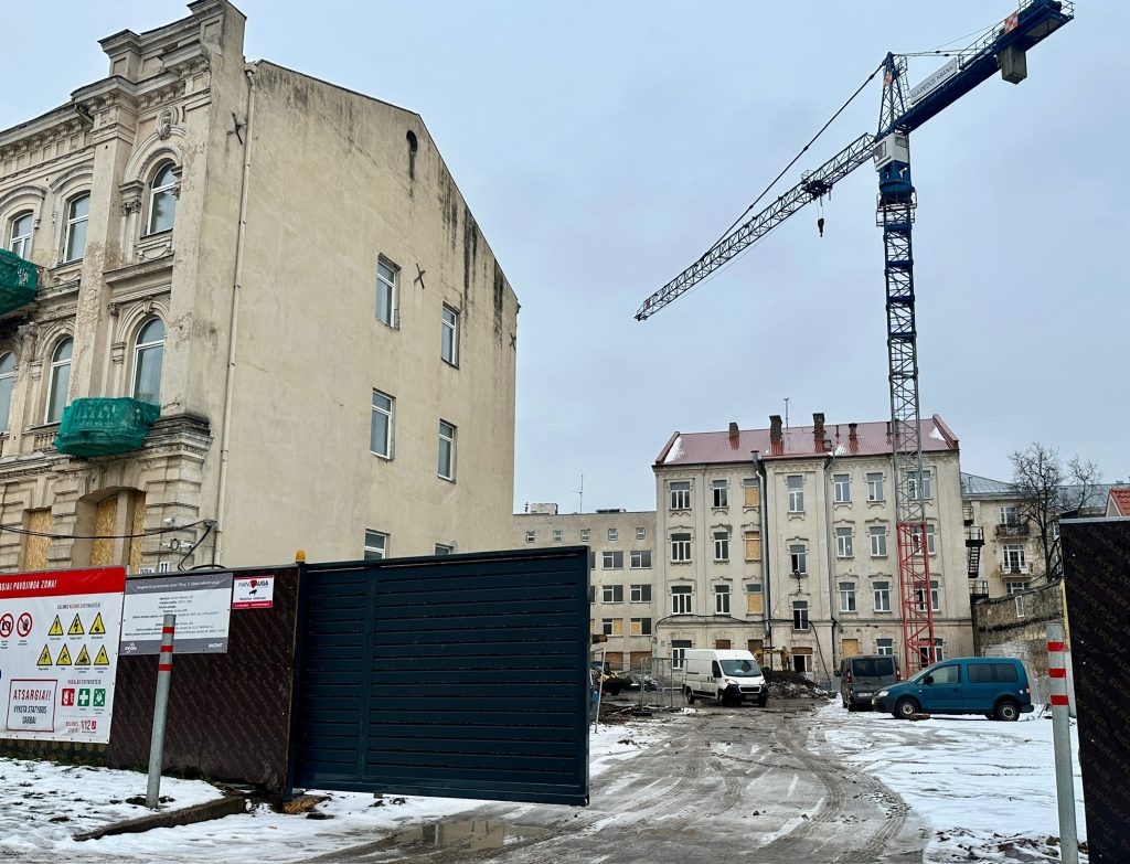 Radvilų valda Tilto g. 9 (Tilto g. 9) - Daudzdzīvokļu nams - būvdarbu attēli