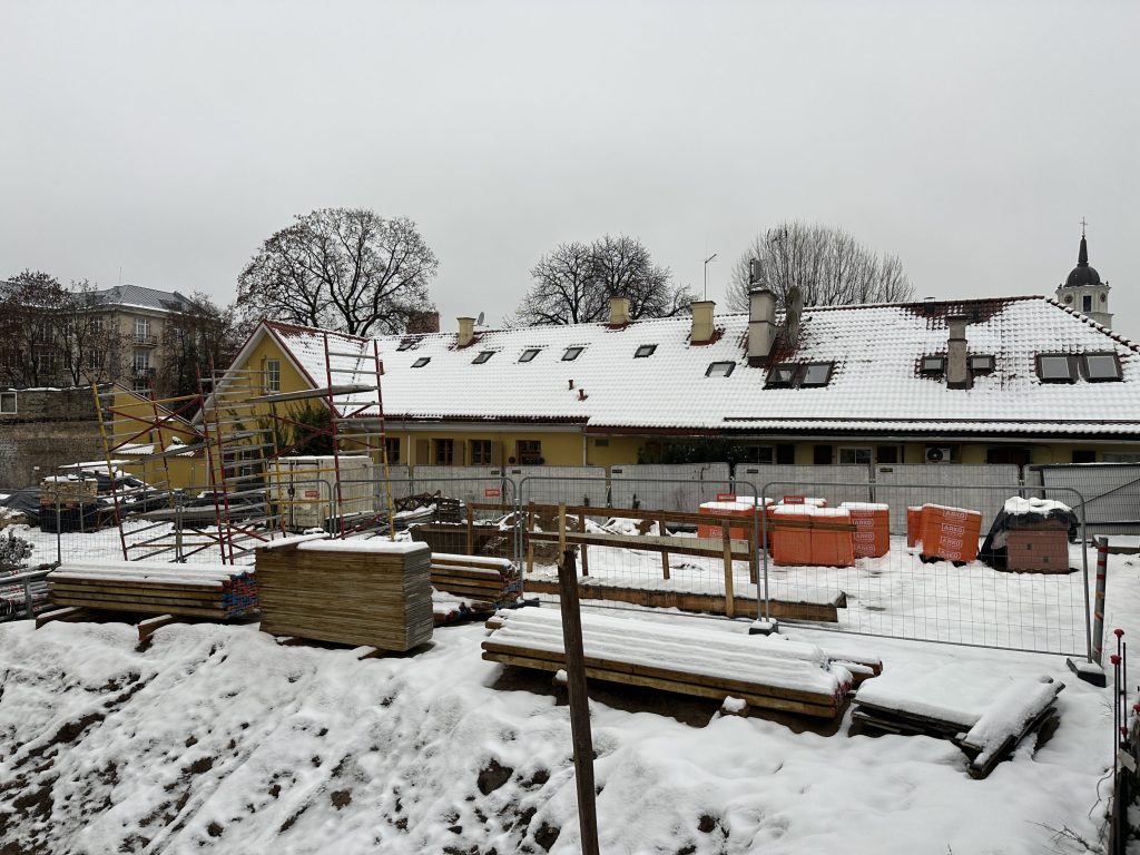Radvilų valda Tilto g. 9 (Tilto g. 9) - Daudzdzīvokļu nams - būvdarbu attēli