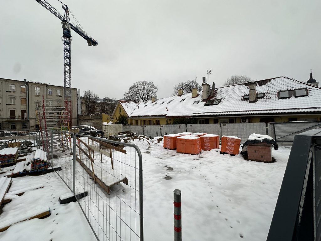 Radvilų valda Tilto g. 9 (Tilto g. 9) - Daudzdzīvokļu nams - būvdarbu attēli