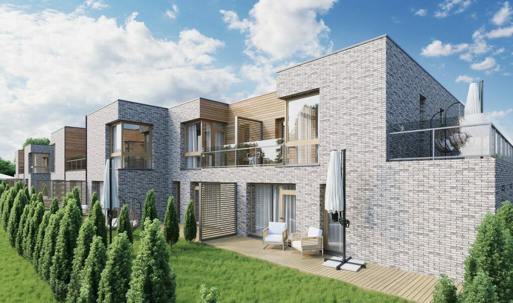 Bitėnų oazė 3 etapas (Bitėnų g. 3H) - Row housing - visualization