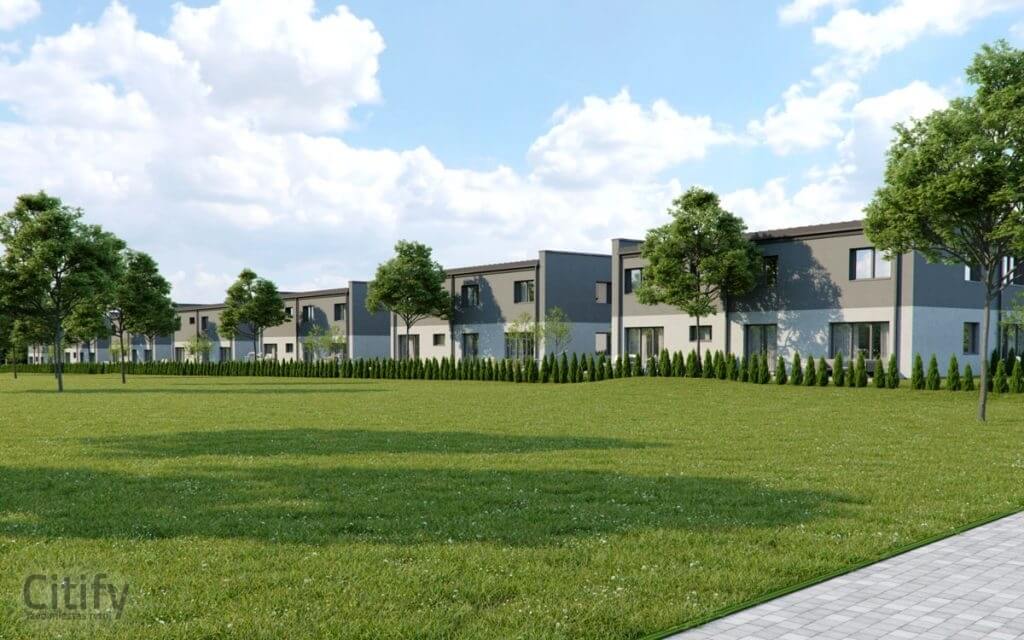 Gulbinų namai (Molėtų pl. 165) - Row housing - visualization