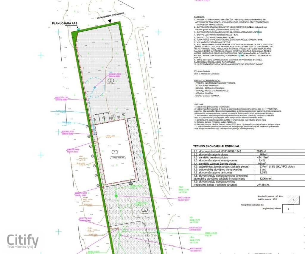 Kinelių g. 6 (Kinelių g. 6) - Warehouse / Distribution center - visualization