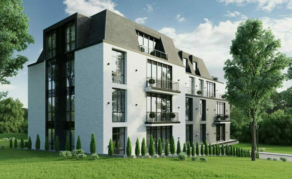 Krivūlės g. 3C (Krivūlės g. 3C) - Daugiabutis - vizualizacija
