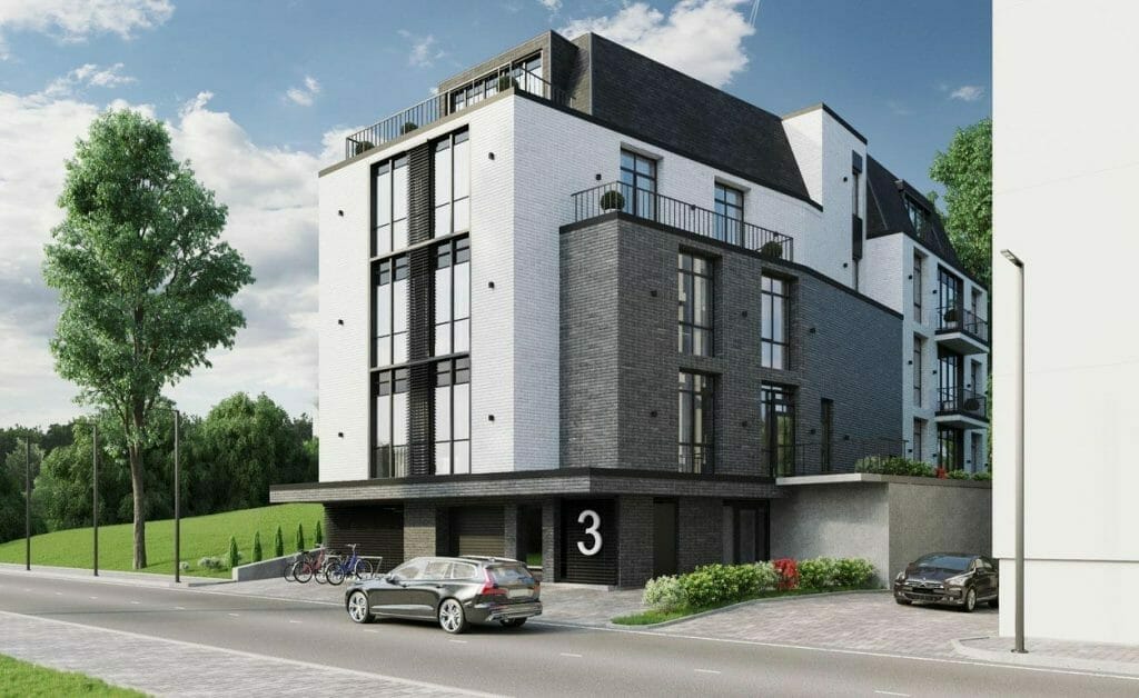 Krivūlės g. 3C (Krivūlės g. 3C) - Daugiabutis - vizualizacija