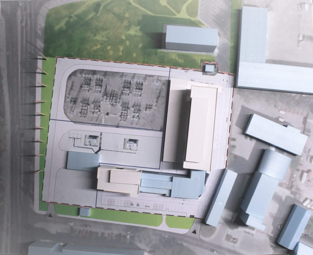 P. Lukšio g. 1 (P. Lukšio g. 1) - Office center - visualization