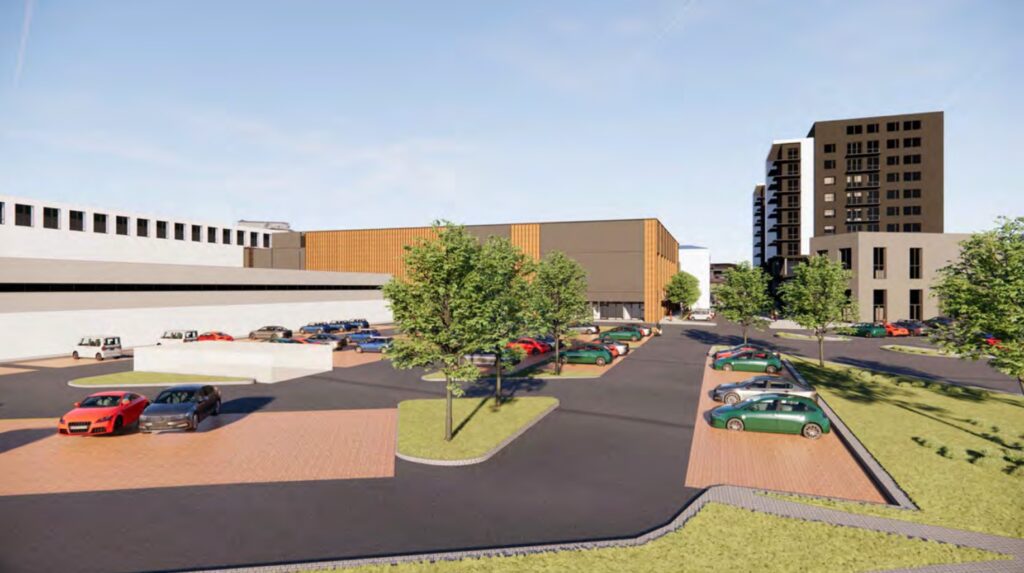 Smolensko g. 10F Prekybos ir pramogų centras (Smolensko g. 10F) - Nepārtikas veikals - vizualizācija