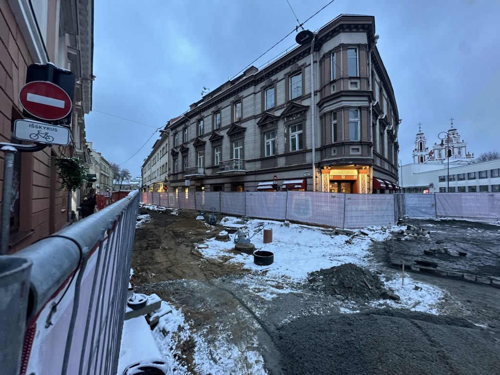 Trakų g. rekonstrukcija (Trakų g.) - Street - construction photos