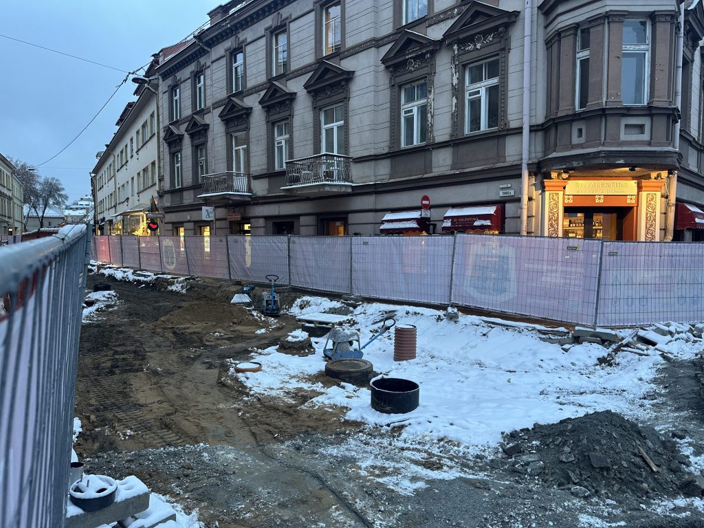 Trakų g. rekonstrukcija (Trakų g.) - Street - construction photos