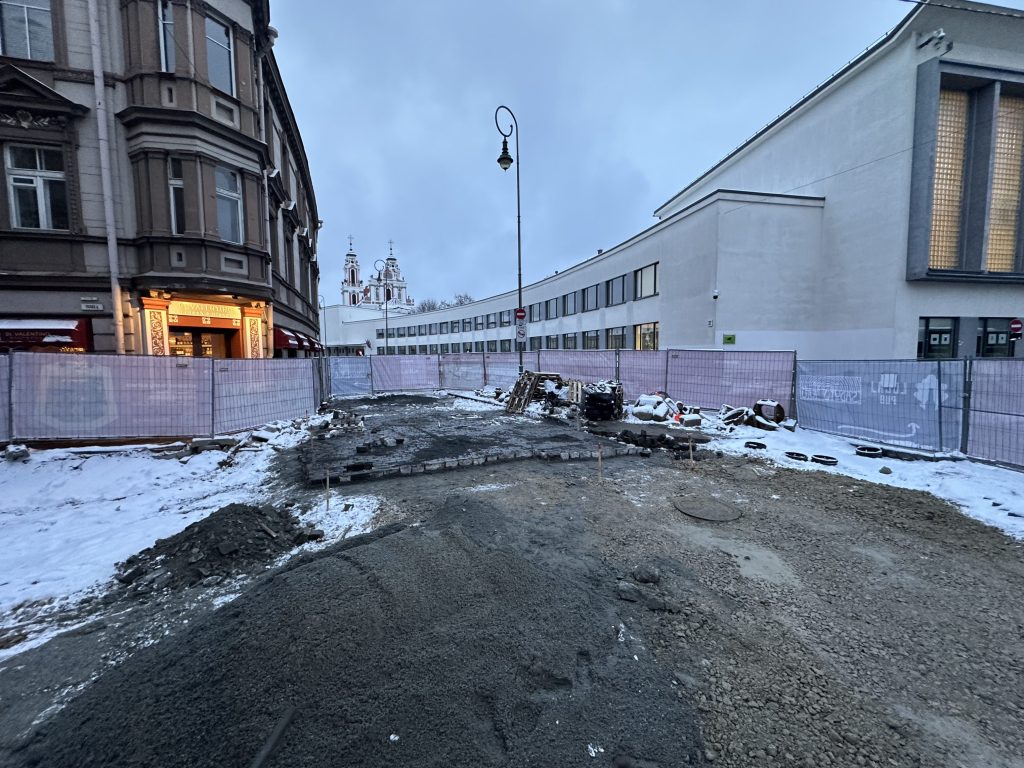 Trakų g. rekonstrukcija (Trakų g.) - Street - construction photos