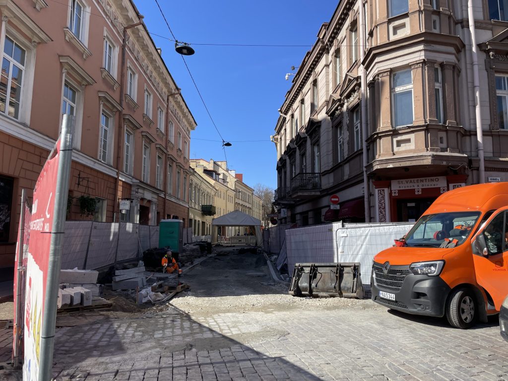 Trakų g. rekonstrukcija (Trakų g.) - Street - construction photos