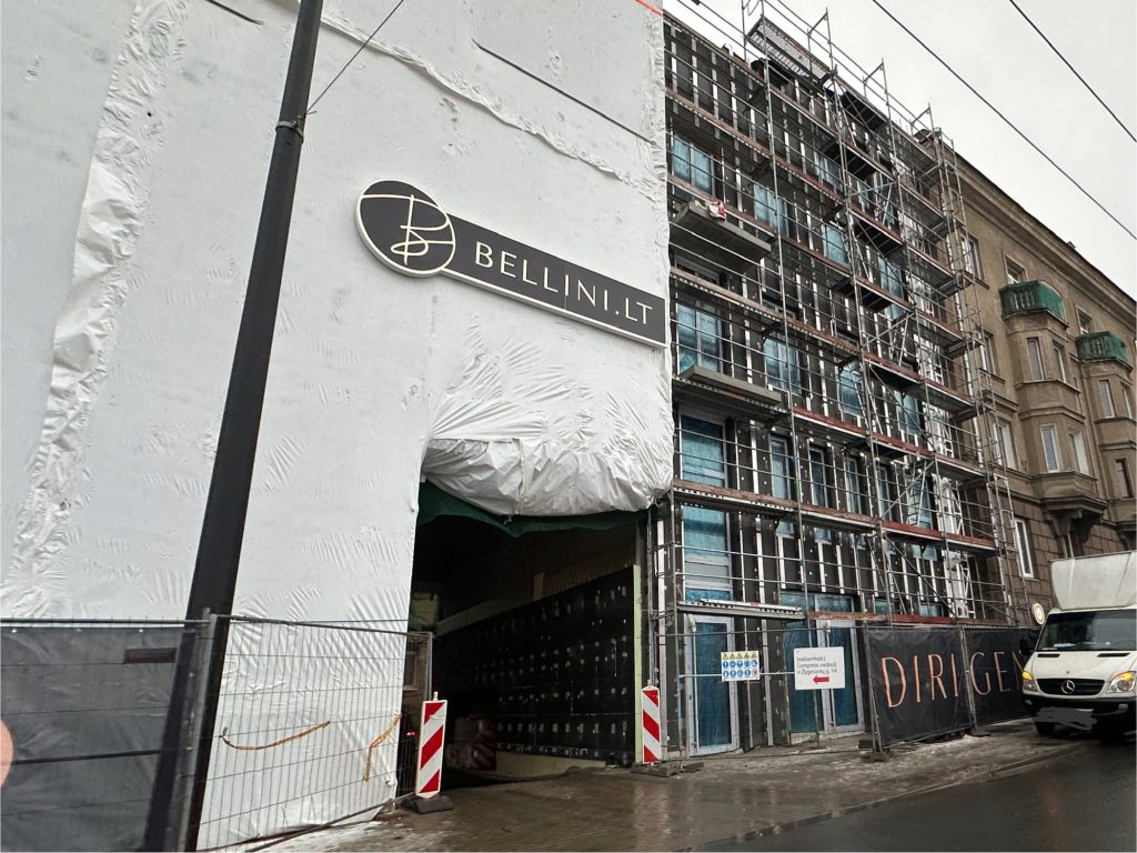 Bellini (Žygimantų g. 13) - Multi apartment - construction photos