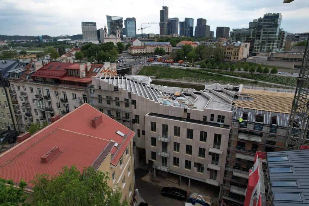 Bellini (Žygimantų g. 13) - Multi apartment - construction photos