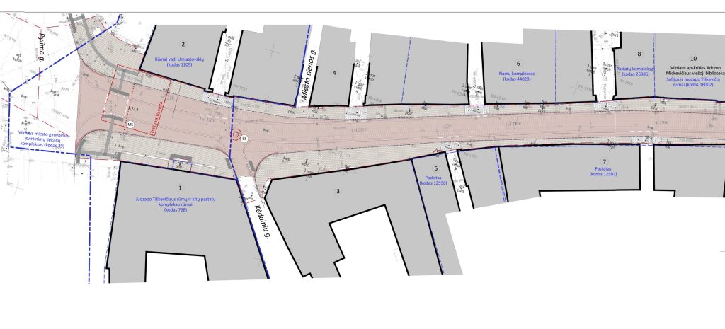 Trakų g. rekonstrukcija (Trakų g.) - Street - visualization