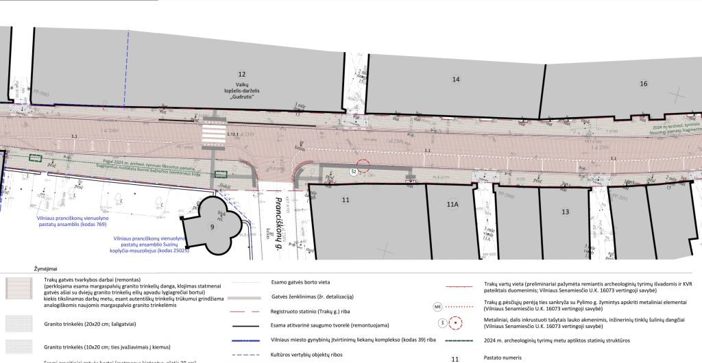 Trakų g. rekonstrukcija (Trakų g.) - Street - visualization