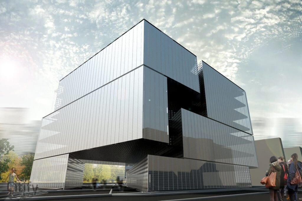 Arka (Karaliaus Mindaugo pr. 37) - Verslo centras - vizualizacija