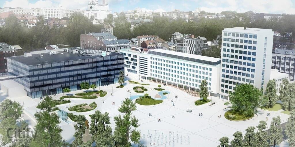 BLC 2 (V. Putvinskio g. 51, K. Donelaičio g. 60) - Office center - visualization