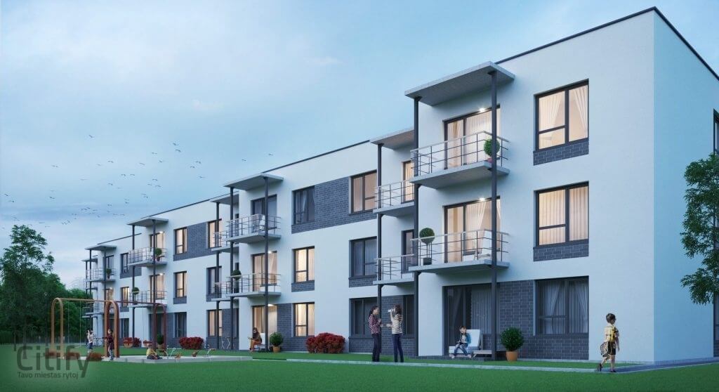 Baltijos namas (Baltijos g. 87) - Multi apartment - visualization