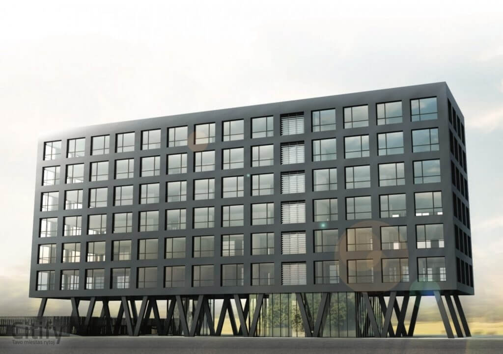 CUBE (Savanorių pr. 321C) - Office center - visualization