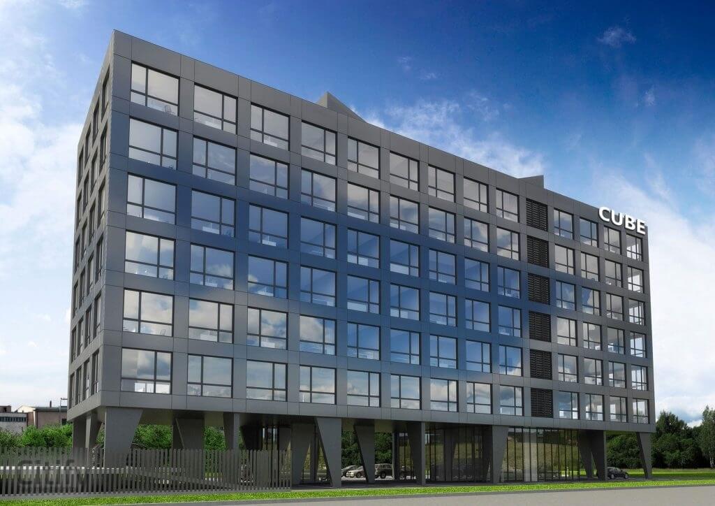 CUBE (Savanorių pr. 321C) - Office center - visualization