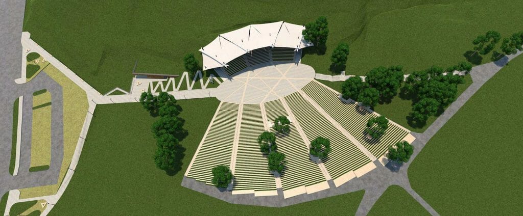 Dainų slėnis (Tunelio g. 37) - Park - visualization