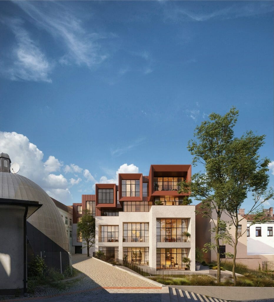 Gallery 4A (J. Basanavičiaus g. 4A) - Multi apartment - visualization