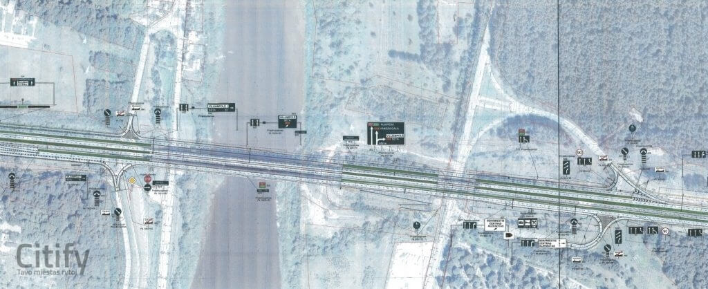 Islandijos pl. Kleboniškio tiltas 1 etapas (Islandijos pl.) - Bridge - visualization