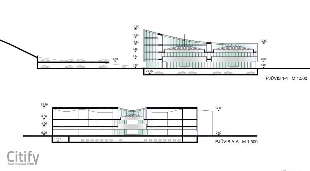 Jonavos g. 32 (Jonavos g. 32) - Office center - visualization