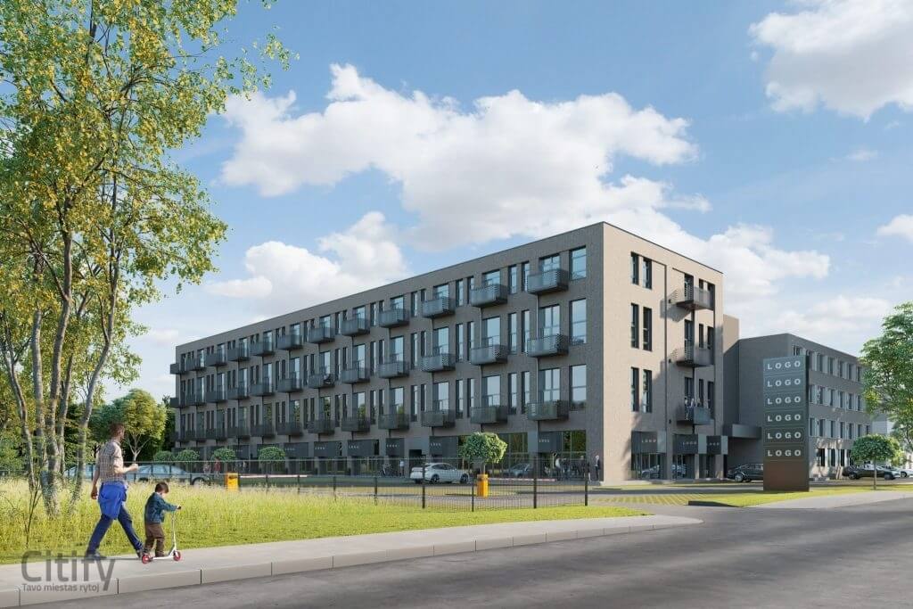 Kalniečių parko namai (S. Žukausko g. 2B) - Multi apartment - visualization