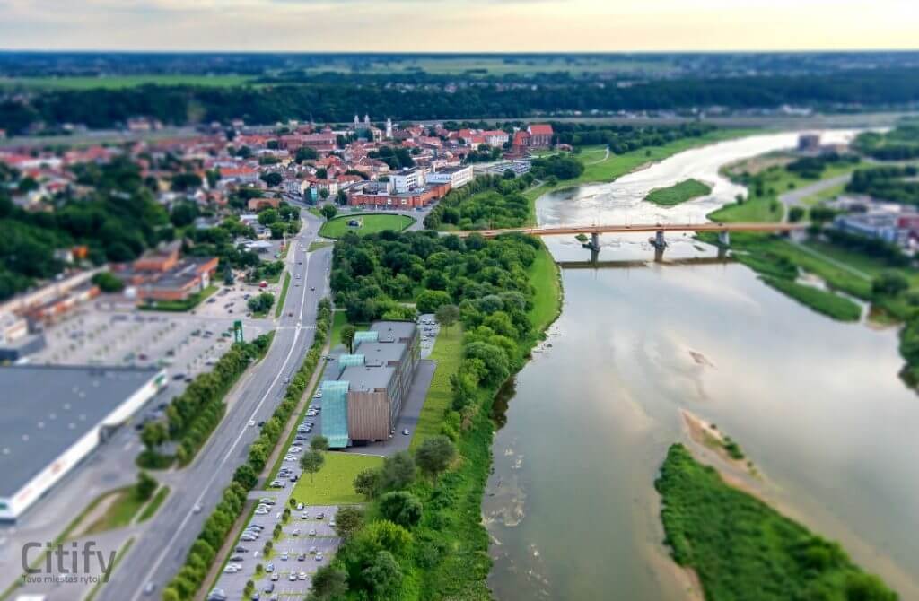 Kauno dokas (Jonavos g. 7) - Verslo centras - vizualizacija