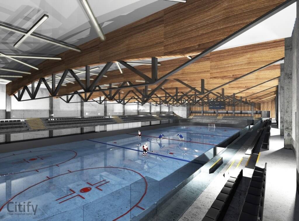 Kauno ledo rūmai (Kovo 11-osios g. 26) - Sports arena - visualization