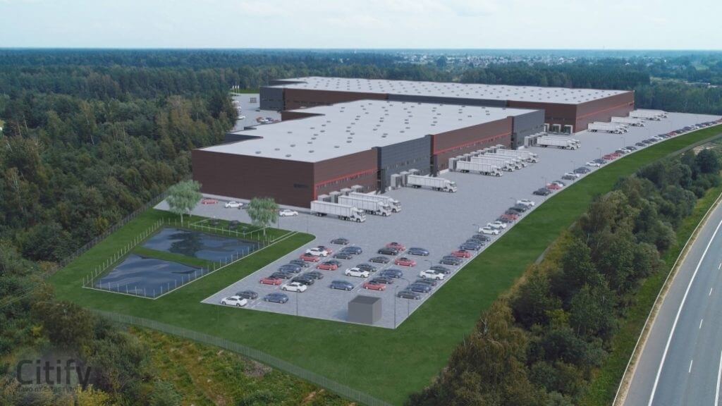 Kauno logistikos centras (Martinavos g. 8) - Warehouse / Distribution center - visualization