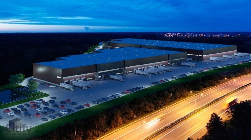 Kauno logistikos centras (Martinavos g. 8) - Warehouse / Distribution center - visualization