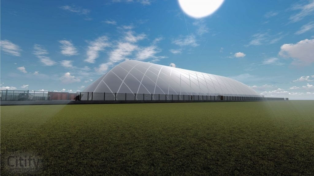 "Kelininko" stadionas (Jovarų g. 4) - Sporto arena - vizualizacija