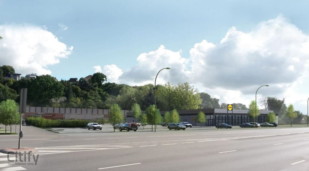 LIDL Jonavos g. (Jonavos g. 40) - Food store - visualization