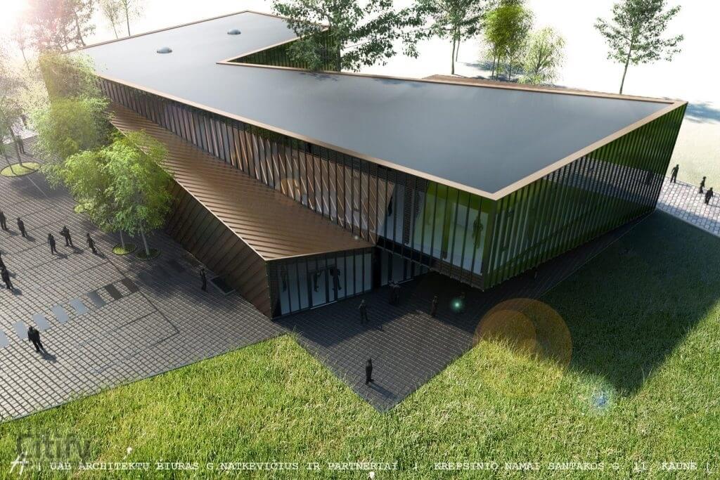 Lietuvos krepšinio namai (Santakos g. 11) - Museum - visualization